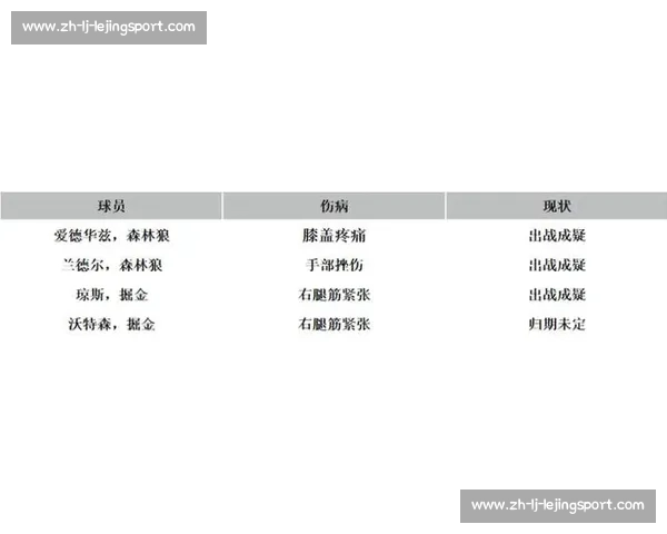 NBA季后赛伤病报告：最新球员健康状况_20260521201034